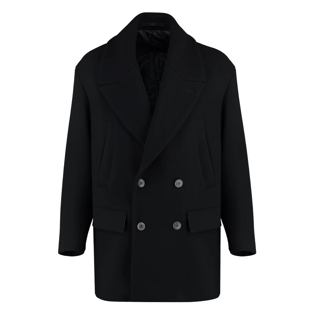 Coats > Double-Breasted Coats - - Giorgio Armani - Modalova