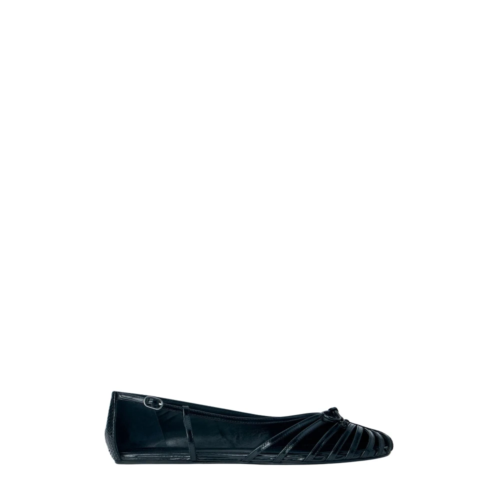Abra Women's Black Ballerina Shoes, 6 Uk, Double Shoe Flats