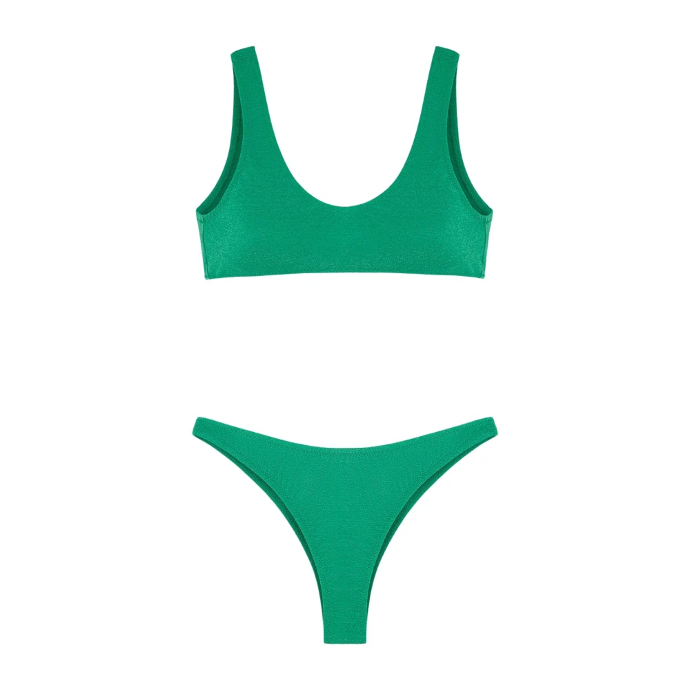 F**k Bikinitop EN Broekje Americano Vast Visionary Dose Green Dames