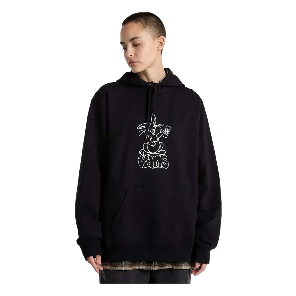Vans Crazy Eddy 66 Losse Hoodie Black Dames