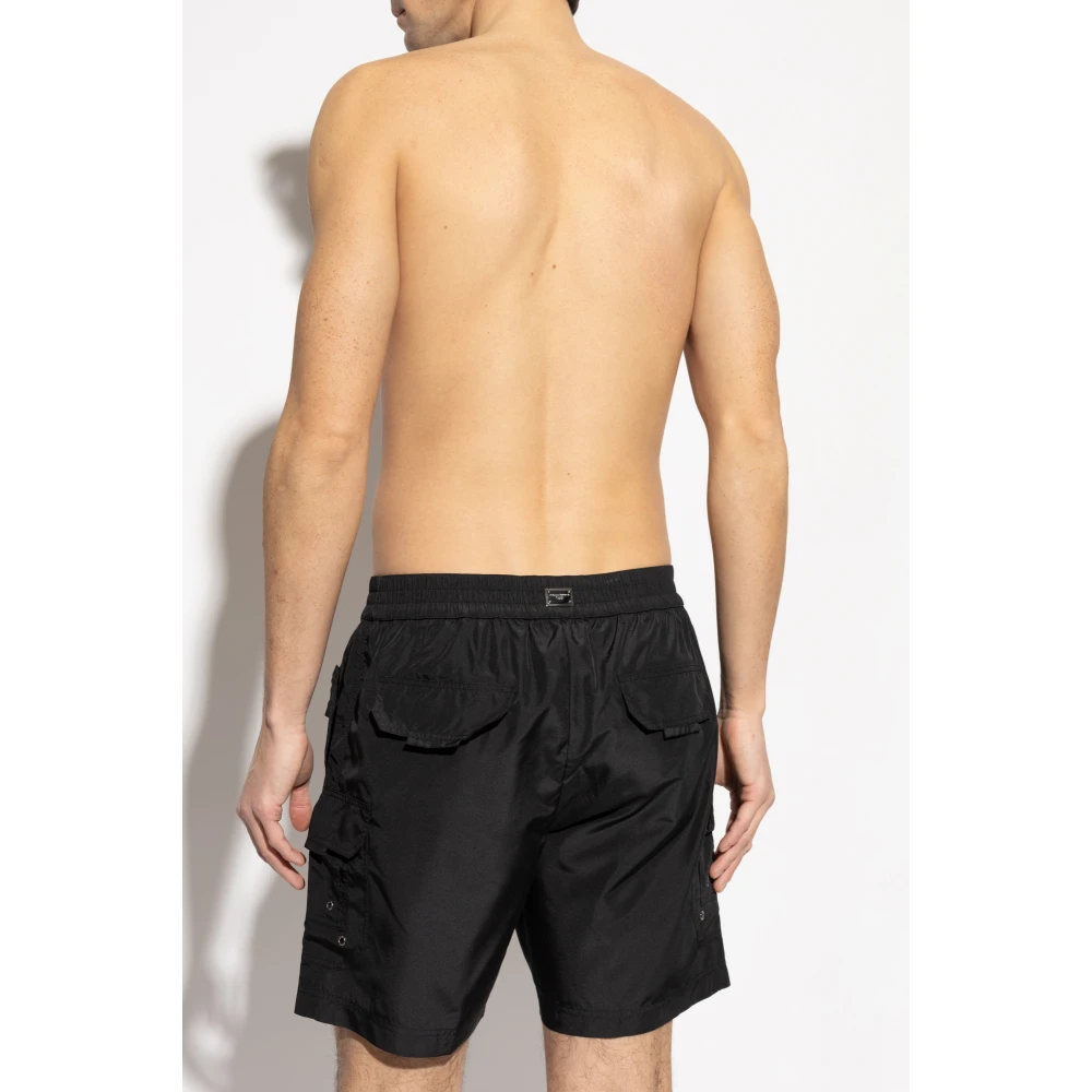 Dolce & Gabbana Zwembroek Black Heren