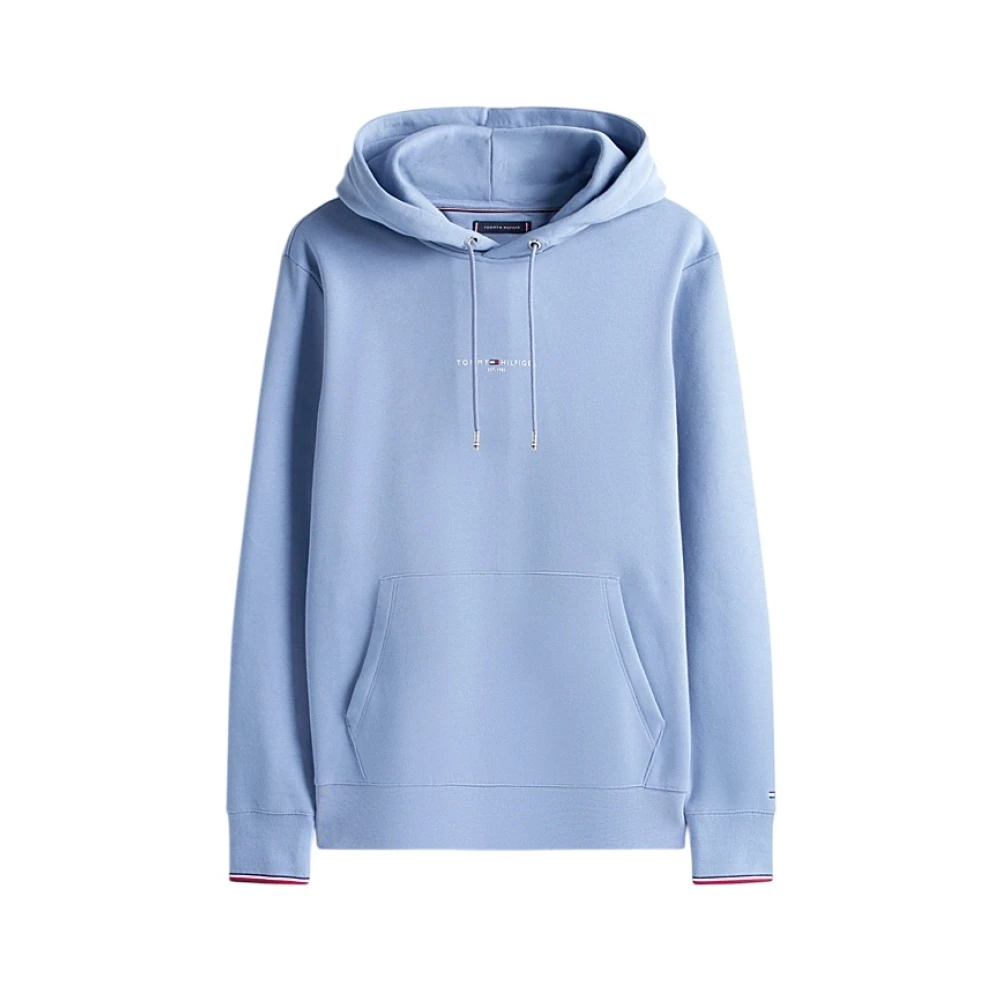 Tommy Hilfiger Men's Blue Clear Flex Fleece Hoodie
