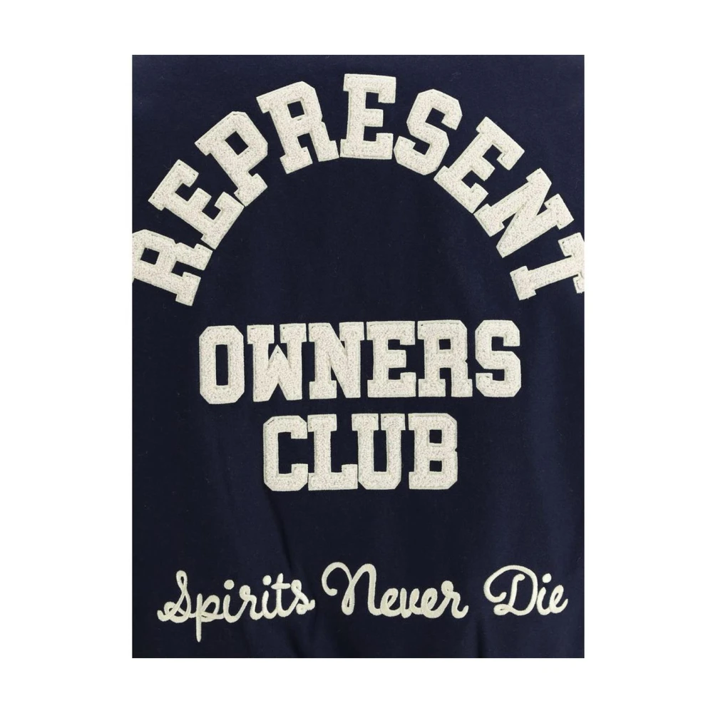 Represent Varsity Owners Club Jacket Blue Heren