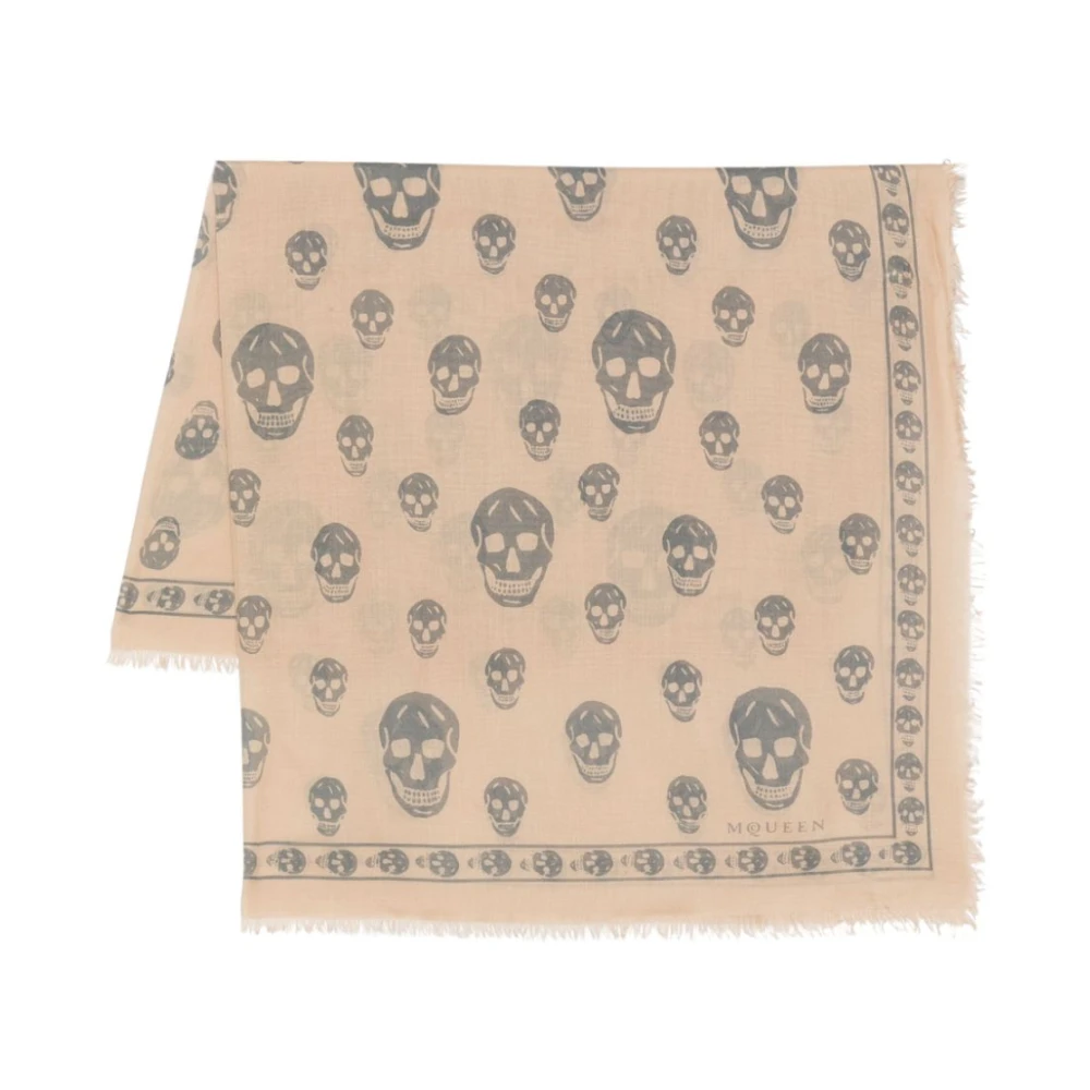 Alexander mcqueen Beige Sjaal Collectie Beige Heren