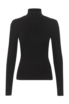 black-rollneck-puff-top-andamp-t-shirt