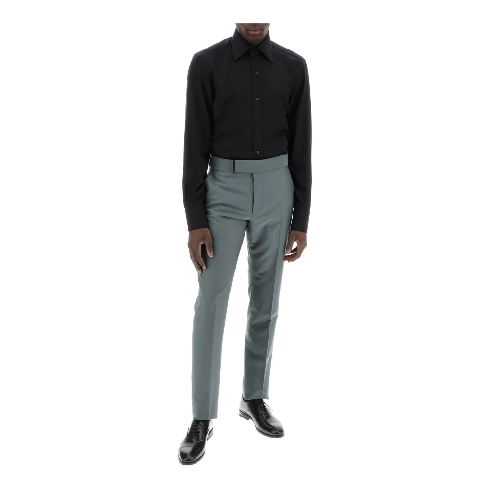 Tom Ford Trousers Gray Heren