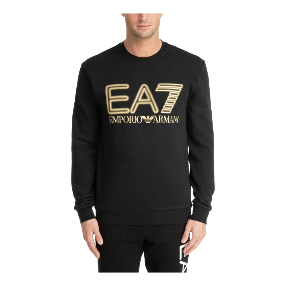 Emporio Armani EA7 Sweatshirt Black, Herr