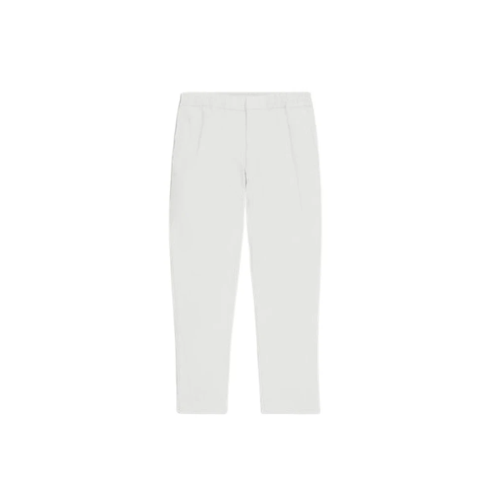 Nn07 Tapered Fit Katoenmix Broek White Heren