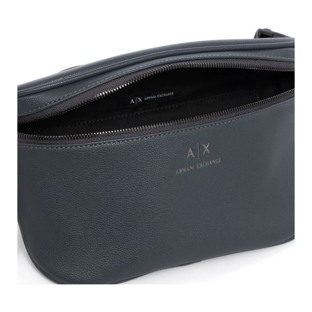 Armani Exchange Stijlvolle heuptas met verstelbare riem Gray Heren