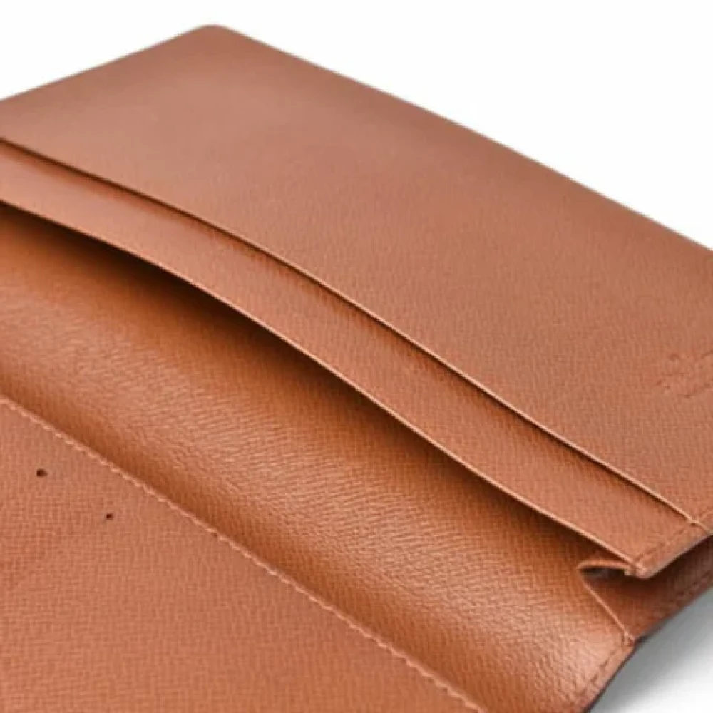 Louis Vuitton Vintage Pre-owned Canvas wallets Brown Dames