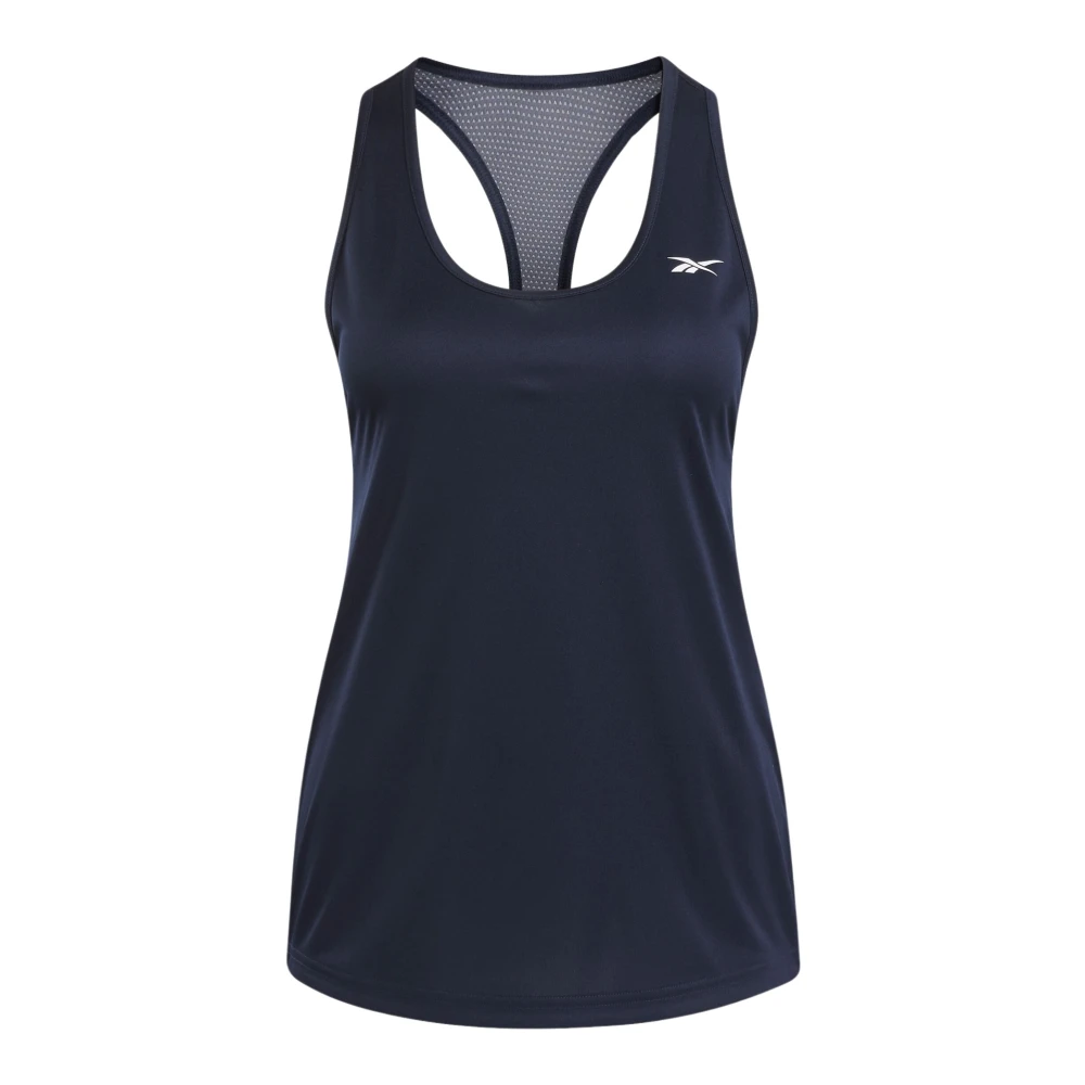 Reebok Mesh Back Trainings T-shirt Blue Dames