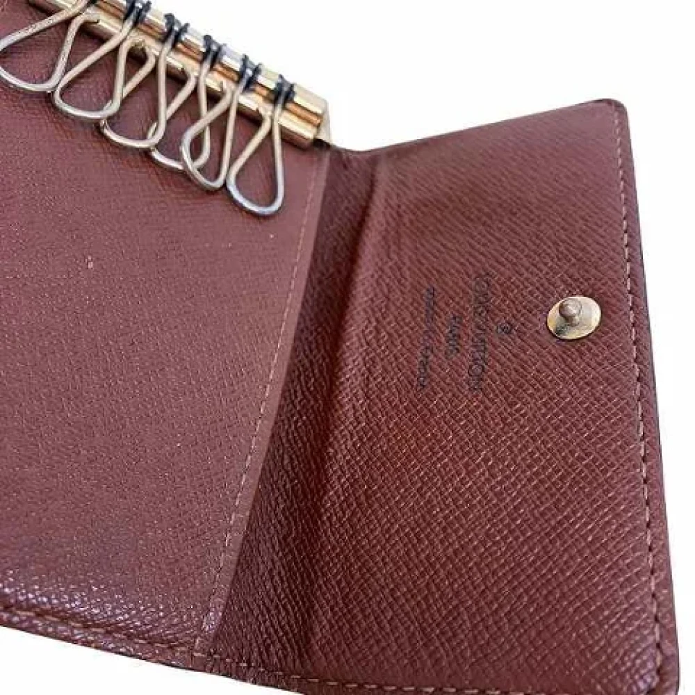 Louis Vuitton Vintage Pre-owned Canvas key-holders Brown Dames