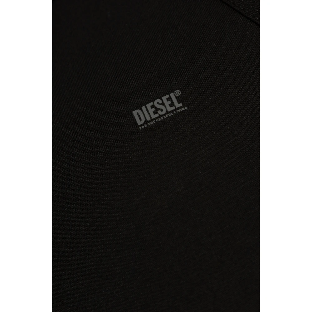 Diesel Twee-pack T-shirts Umtk-Waltytwopack Black Heren