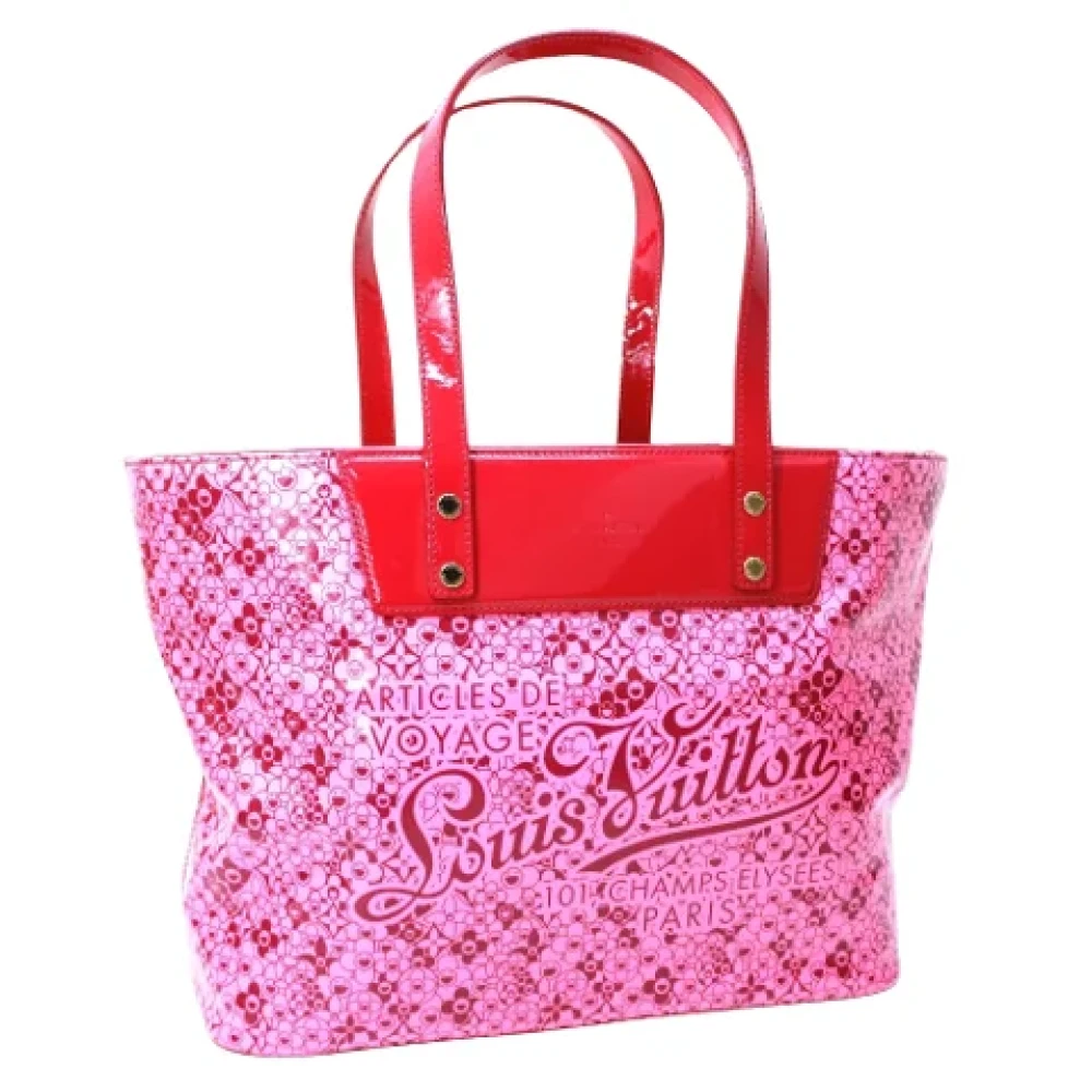 Louis Vuitton Vintage Pre-owned Leather handbags Pink Dames