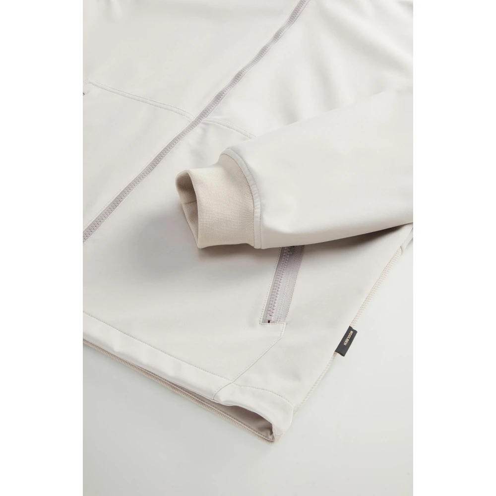 Woolrich Moderne Tech Softshell Outdoor Jas Gray Heren