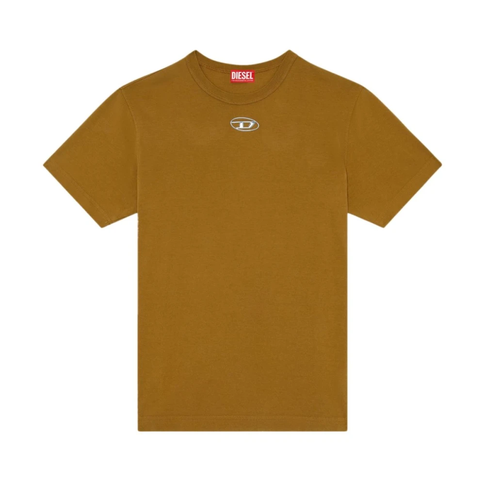 Diesel Groene T-Just-OD T-shirt voor mannen Green Heren