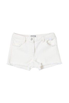 white-denim-frayed-hem-shorts
