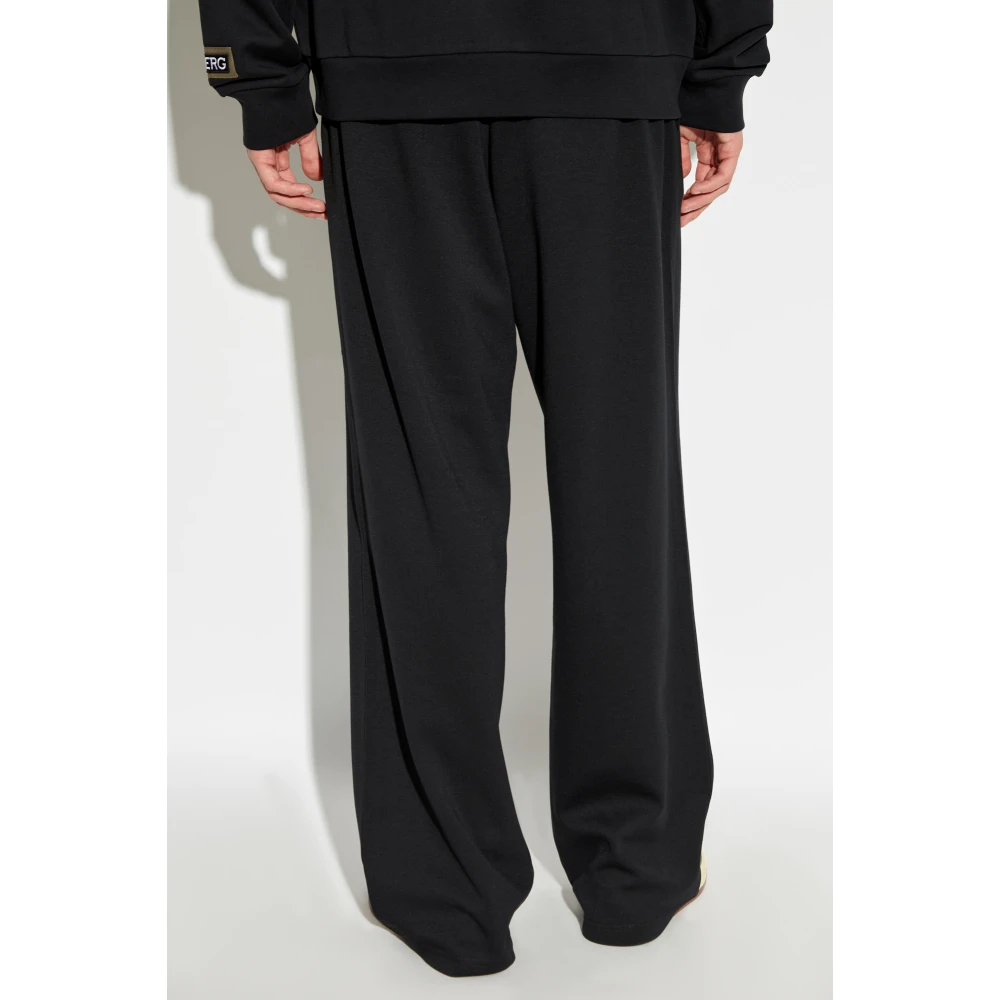 Iceberg Sweatpants Black Heren