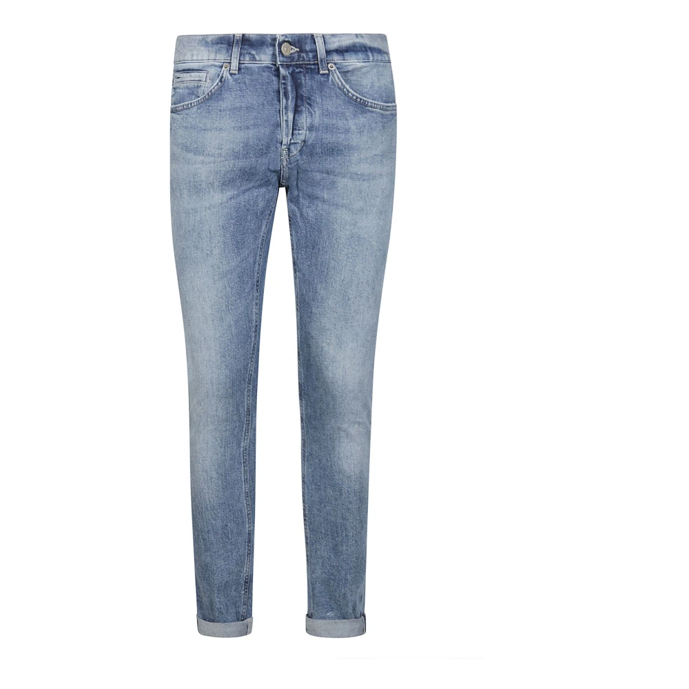 Dondup Uomo Blu - Jeans Slim Fit Bianchi - Jeans - W34