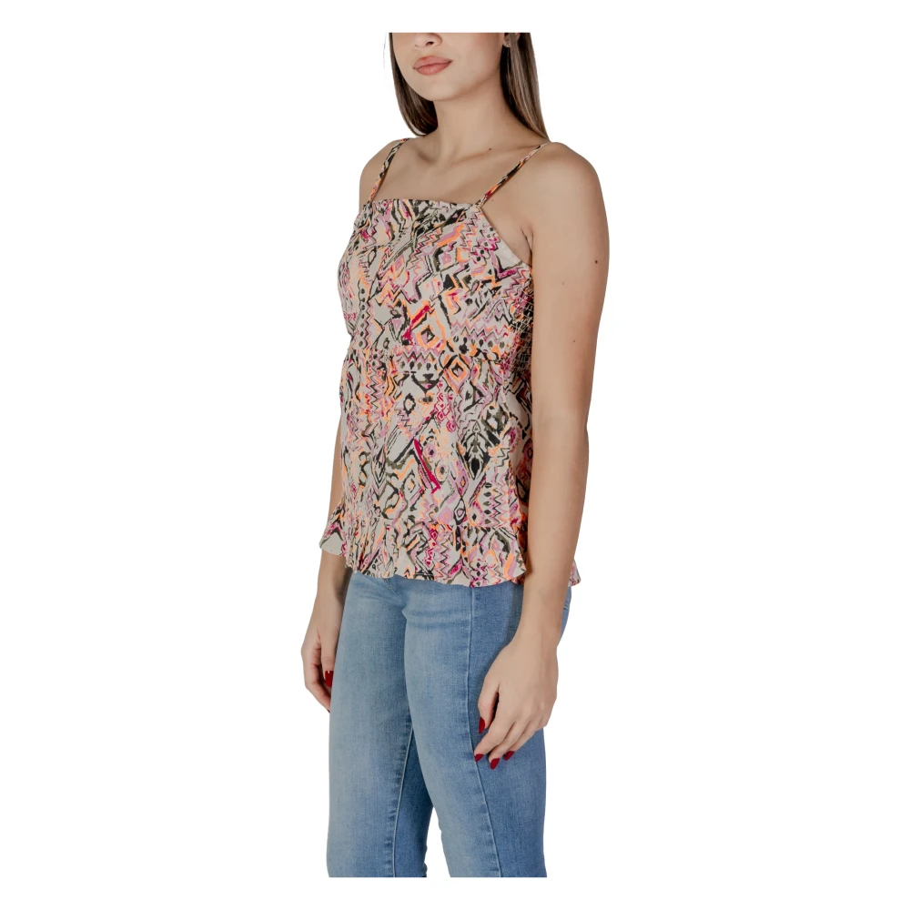 b.Young Lente Zomer Dames T-Shirts en Canvas Multicolor Dames