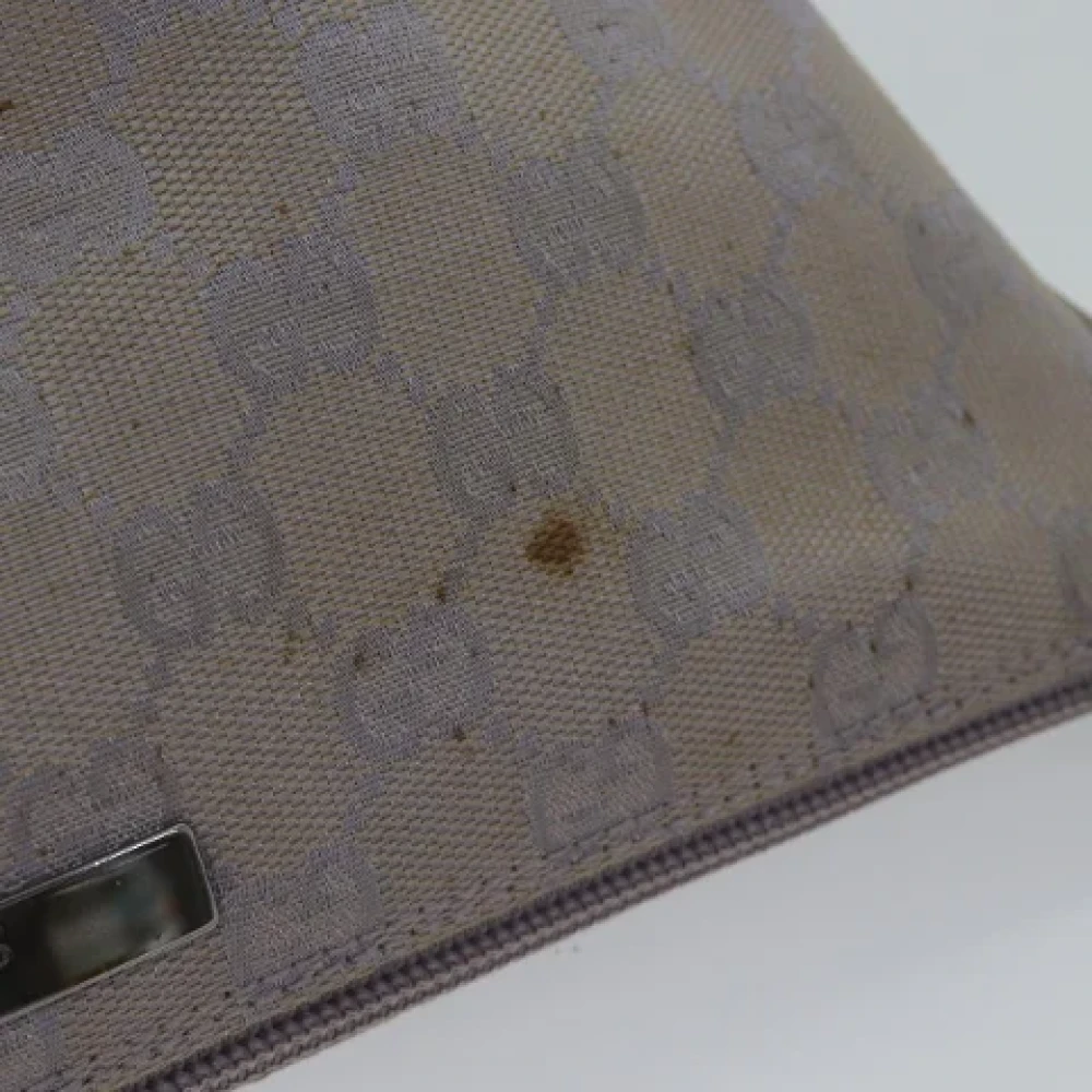 Gucci Vintage Pre-owned Canvas pouches Purple Dames
