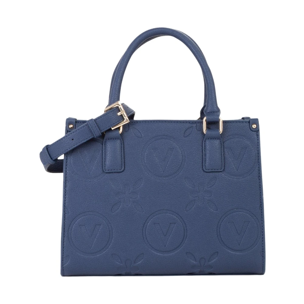 Valentino By Mario Valentino Women's Blue Handbags, One Size, Samba Re Cabas