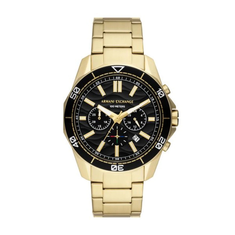Armani Exchange Homme Jaune Accessoires, Taille: One Size Watches