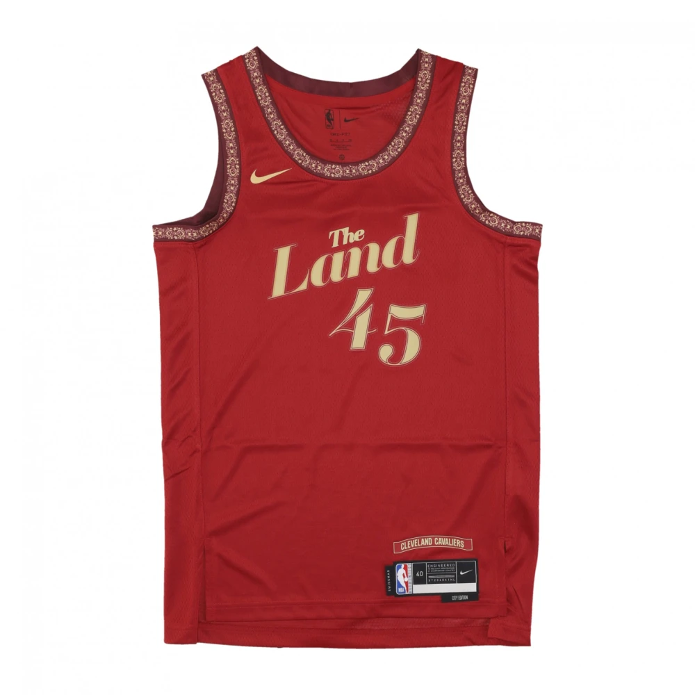 Nike Donovan Mitchell NBA City Edition Jersey Red Heren