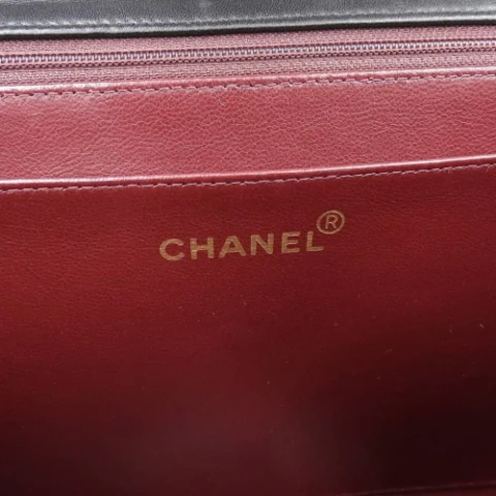 Chanel Vintage Pre-owned Fabric chanel-bags Black Dames