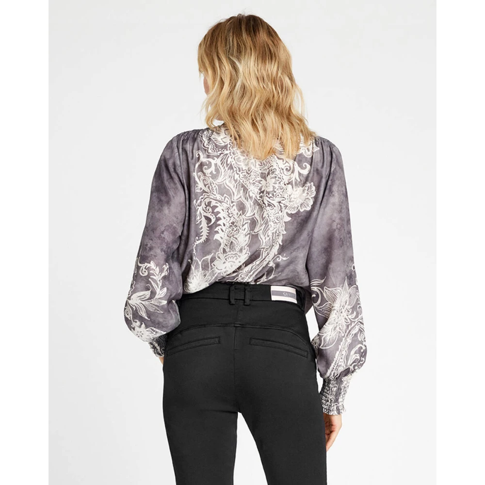 Gustav Lange Mouw Blouse Sikka Stijl Gray Dames