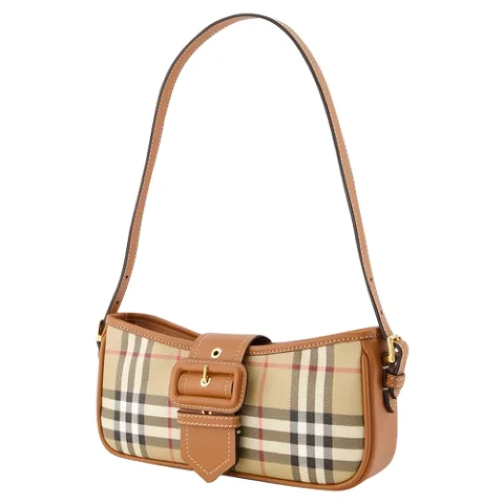 Burberry Leather shoulder-bags Brown Dames