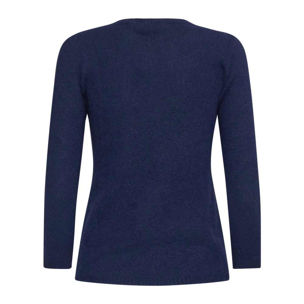Roberto Collina Blauwe Sweaters voor Mannen Blue Dames