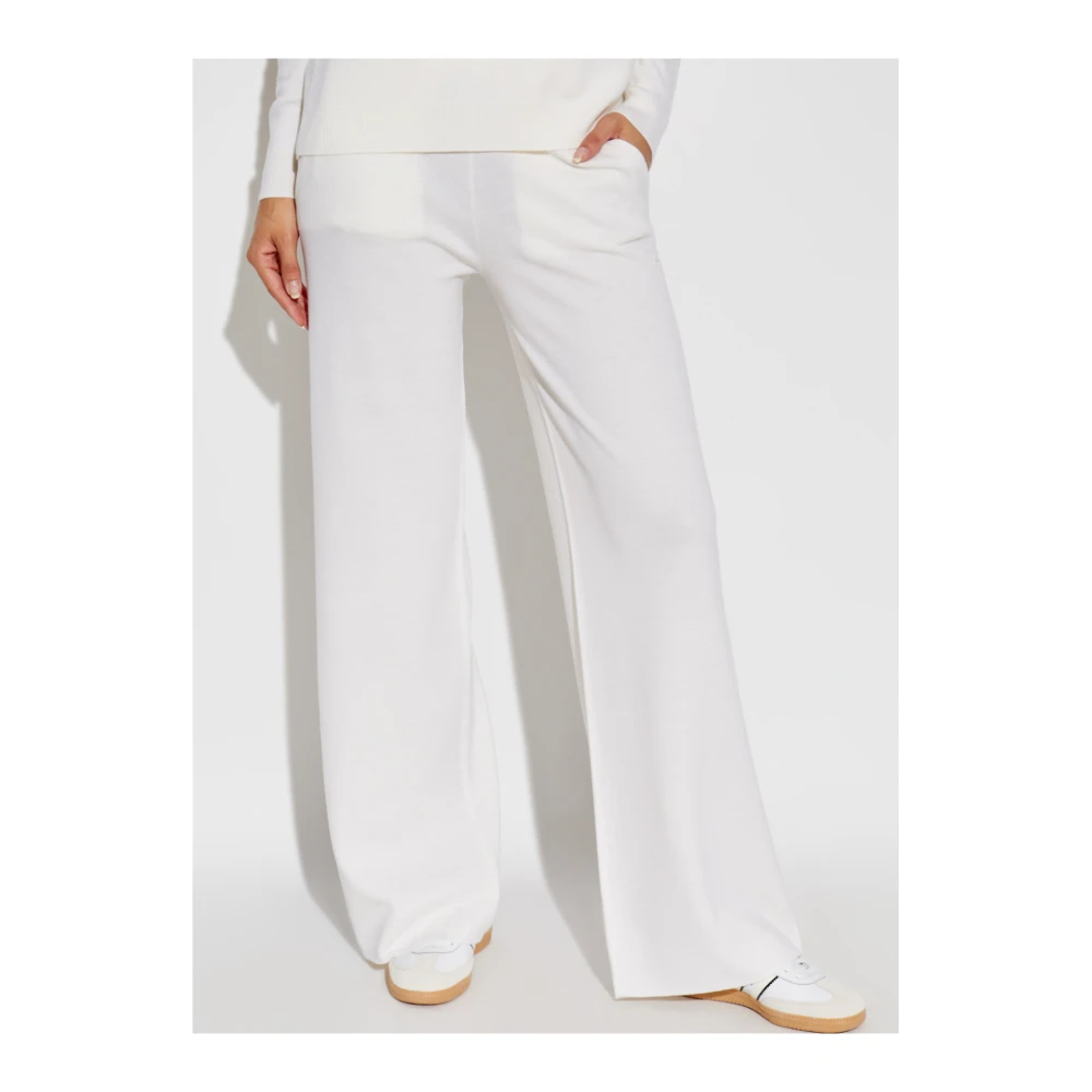 Max Mara Gebreide broek White Dames