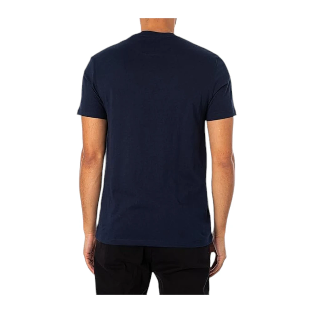 Timberland Korte Mouw Heren T-Shirt Dunstan River Model Blue Heren