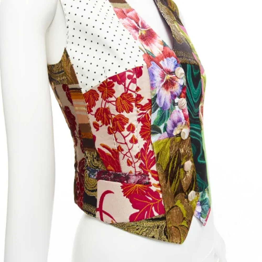 Dolce & Gabbana Pre-owned Polyester tops Multicolor Dames