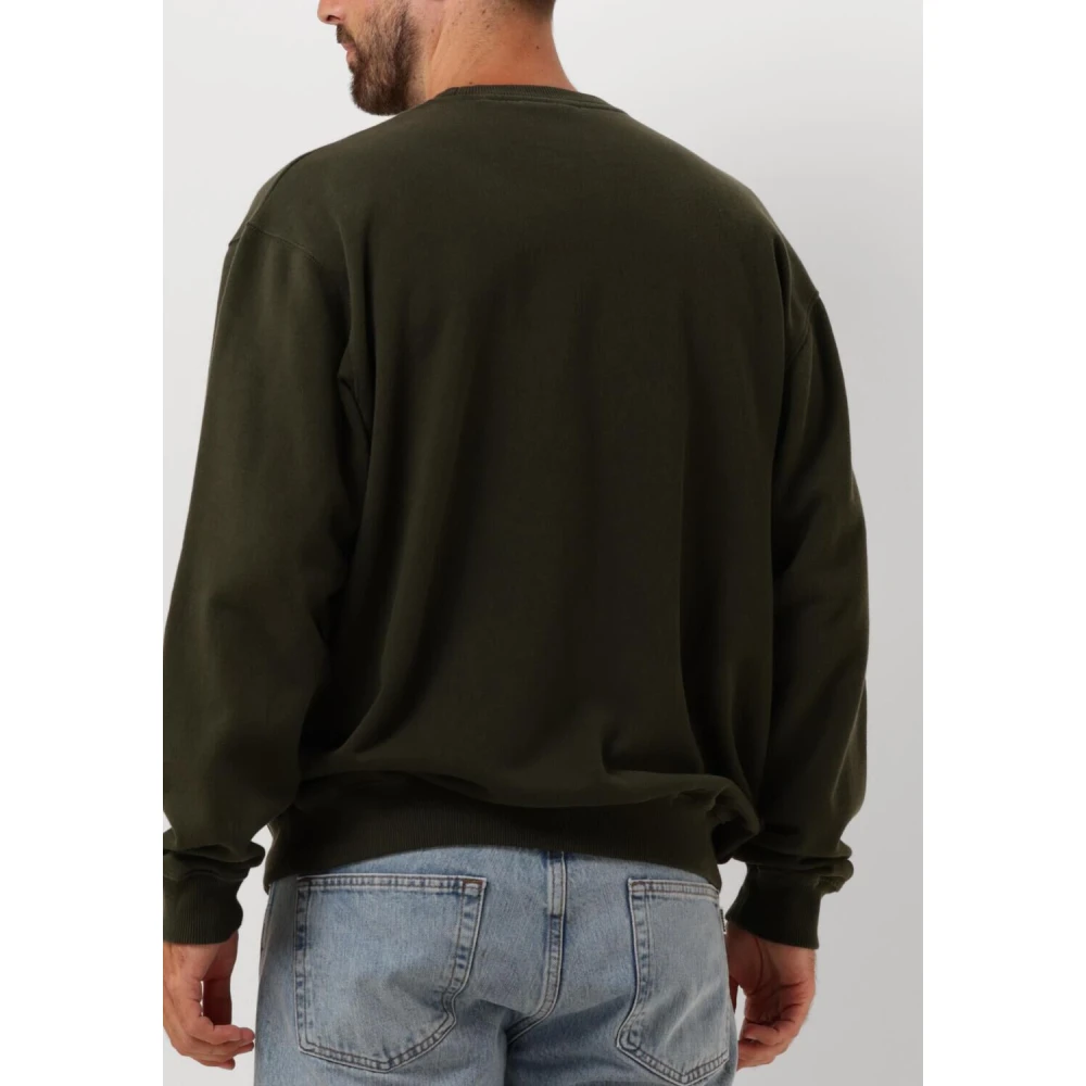 Forét Groene Sweatshirt Ontsnap Comfort Stijl Green Heren