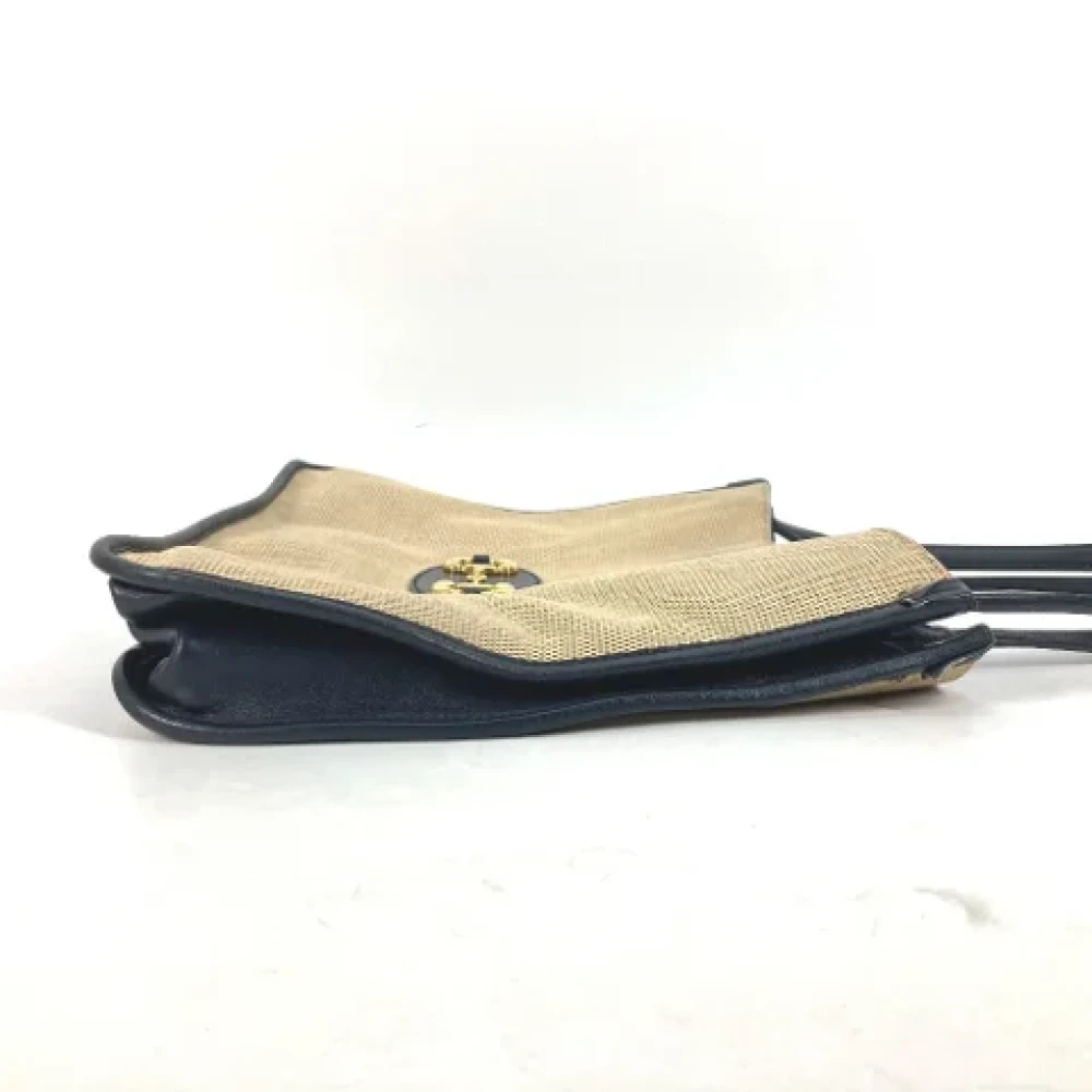 Gucci Vintage Pre-owned Fabric gucci-bags Beige Dames