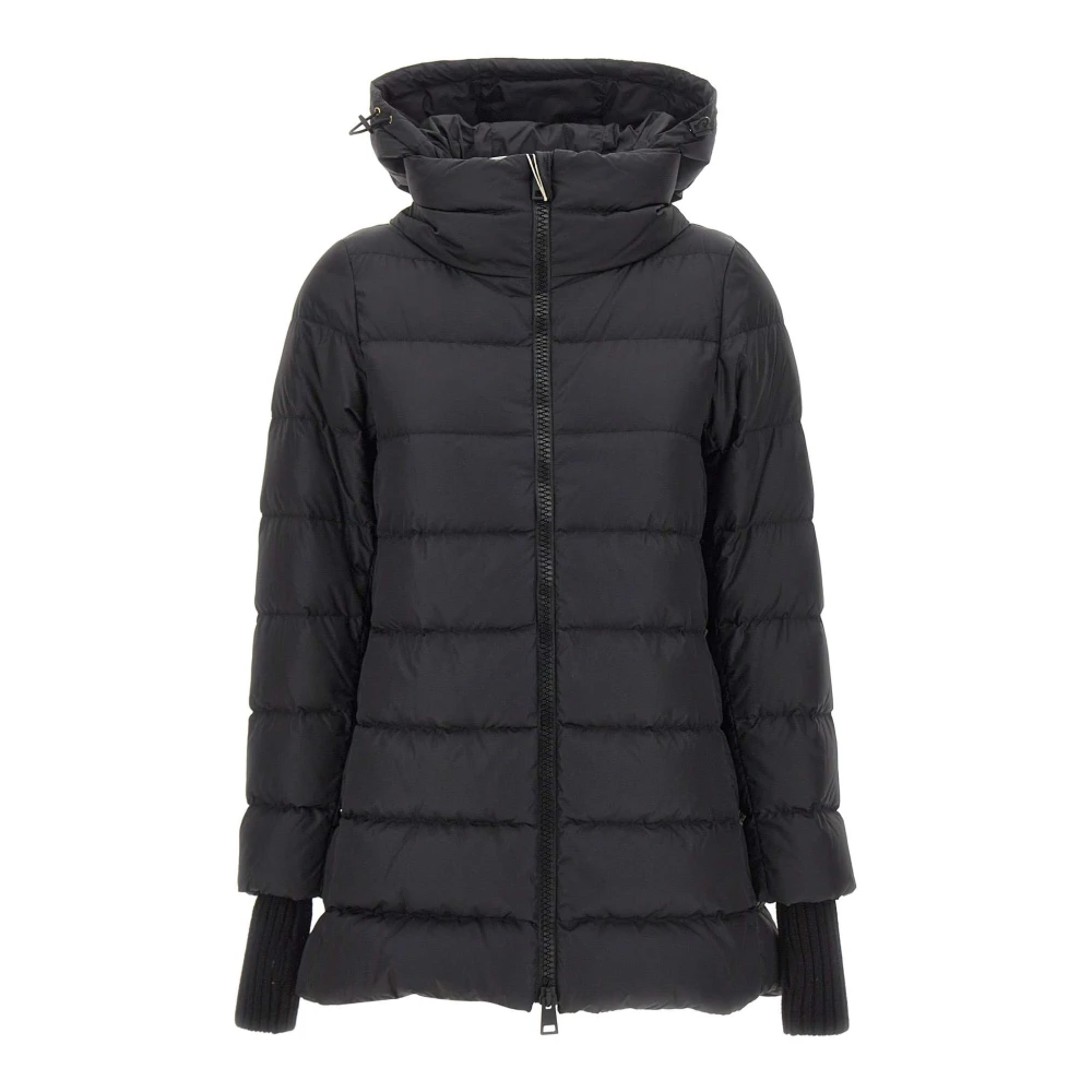 Herno Doudoune Chamonix A Shape Femme Manteaux Noir 38 Fr