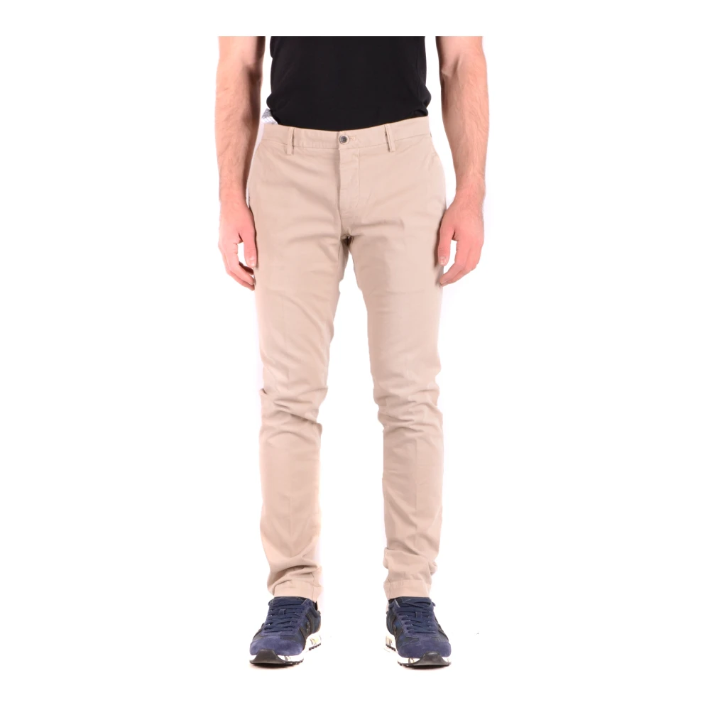 Mason's Stijlvolle Pima T-shirt Beige Heren