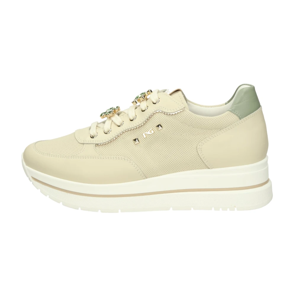 Nerogiardini Sneakers Dames Schoenen Wit