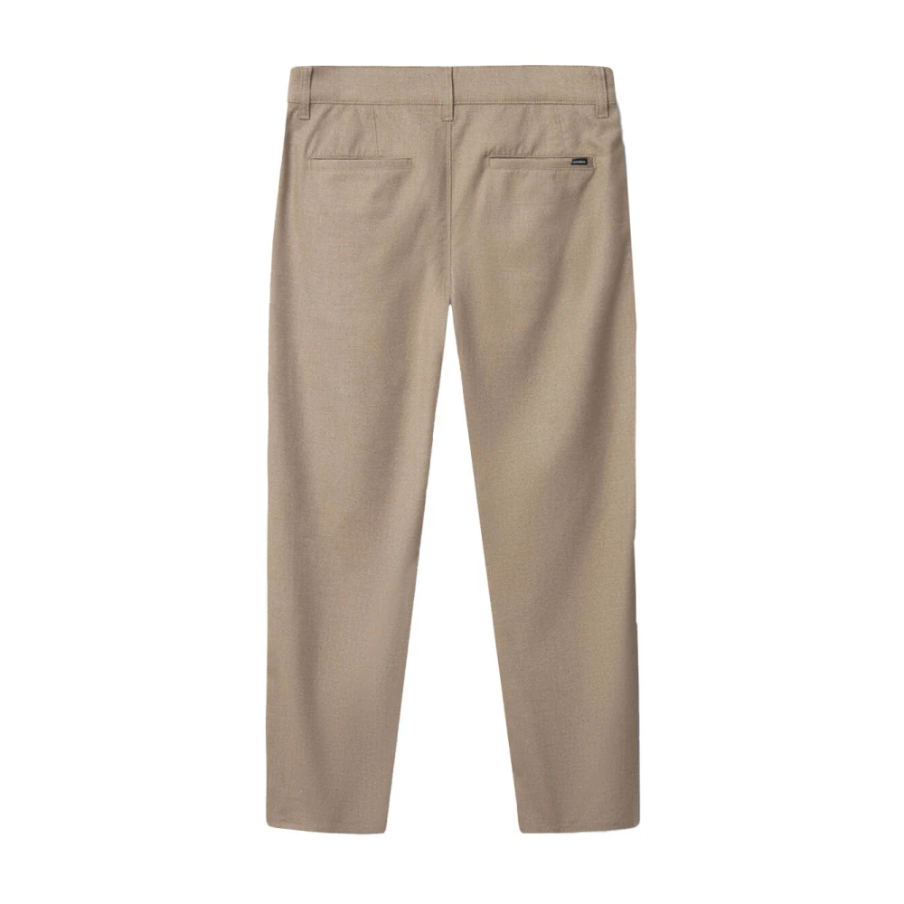 Gabba Stijlvolle Chino Broek Venza Shafi Brown Heren