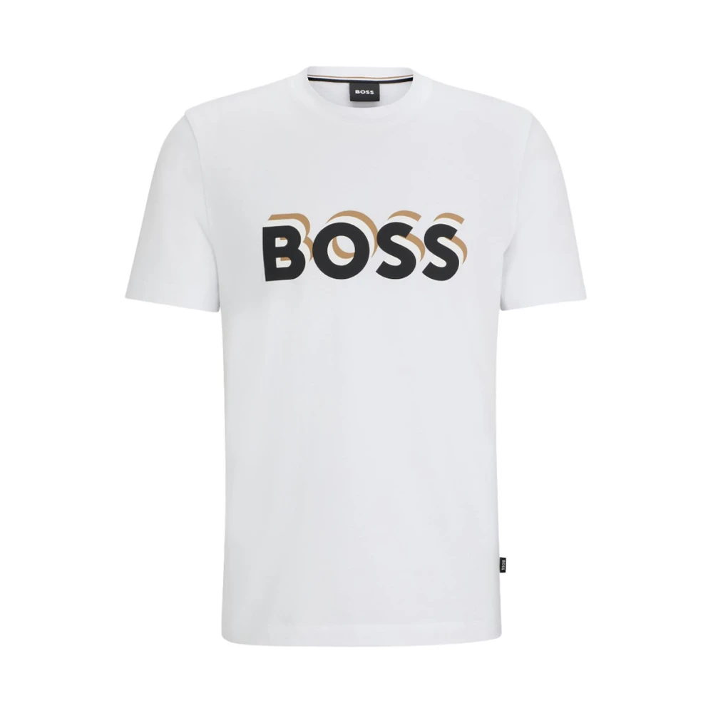Boss Stijlvolle Regular Fit T-Shirt White Heren