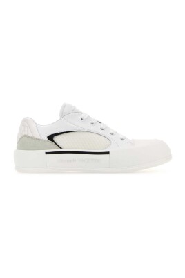 canvas-and-leather-plimsoll-sneakers