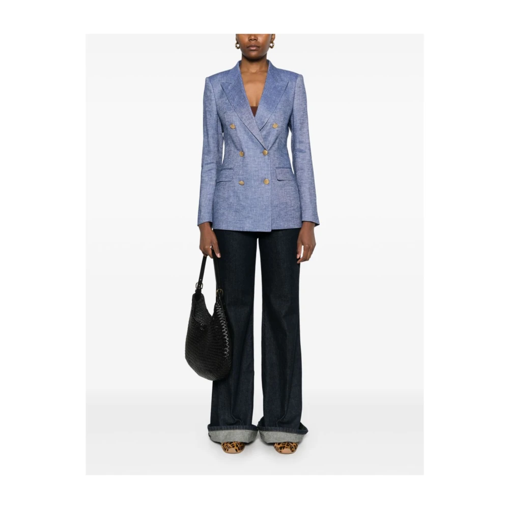 Tagliatore Dameskleding Buitenkleding Blauw Ss25 Blue Dames