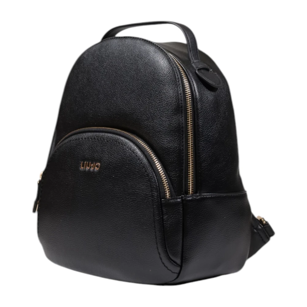 Liu Jo Gestructureerde Tote Tas Zwart Lente Zomer Black Dames