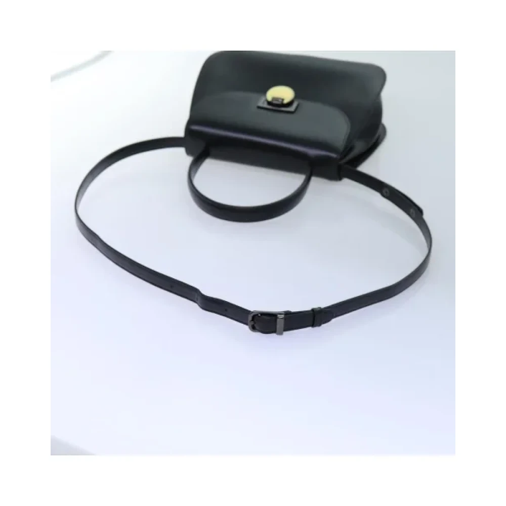 Givenchy Pre-owned Leather handbags Black Dames