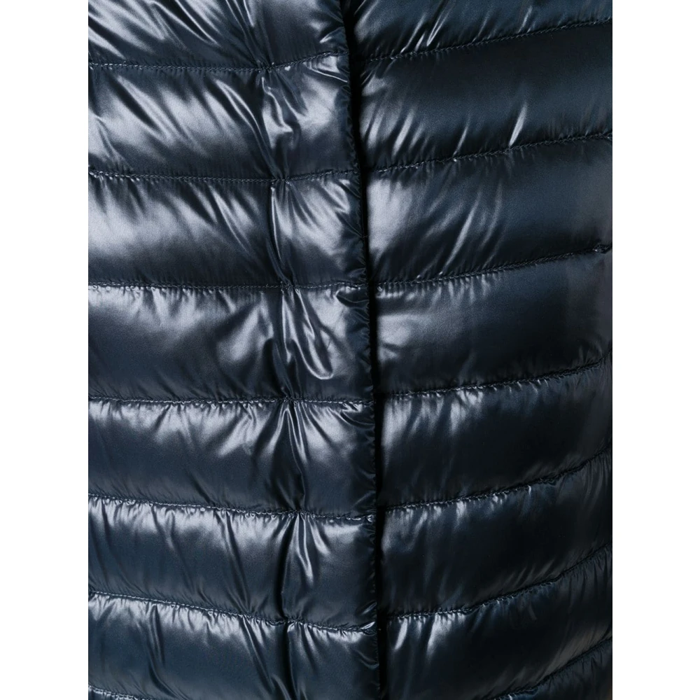Herno Blauwe Piumino Jas Blue Dames