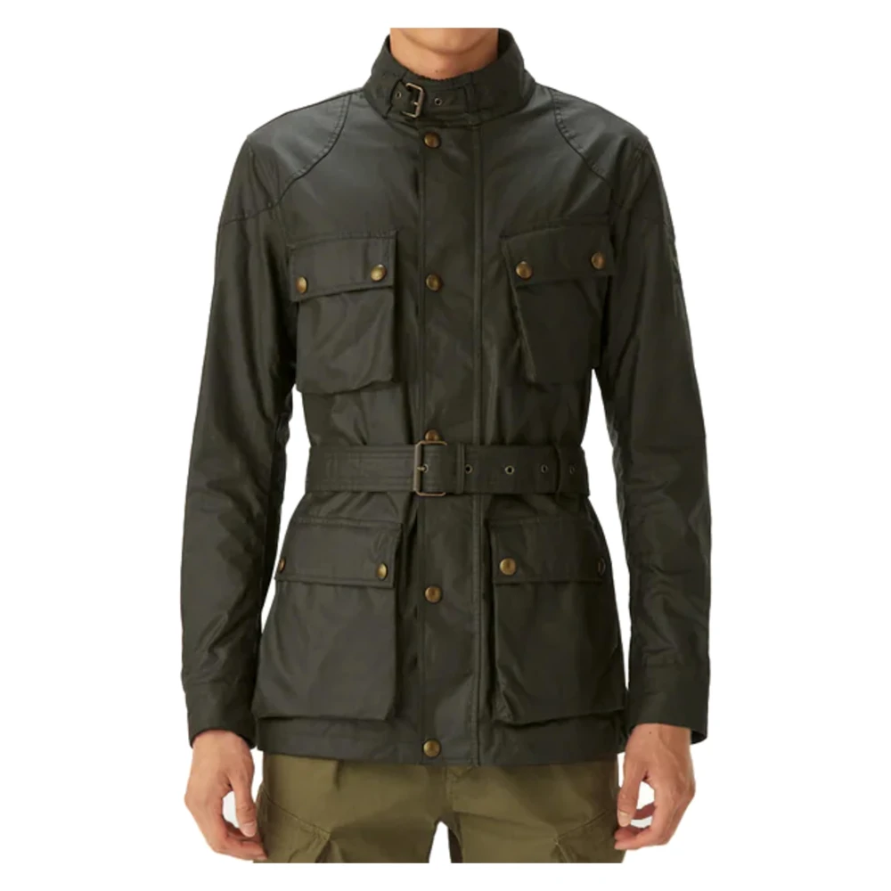 Belstaff Trialmaster Groene Jas Green Heren