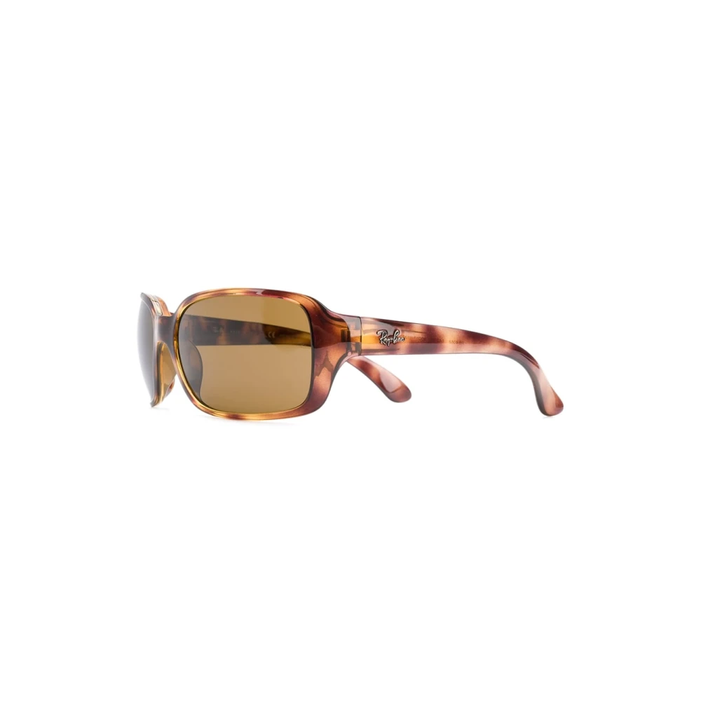 Ray-Ban Woman Sunglass RB4068 - Frame color: Havana, Lens color: Brown Polarized - Image 8