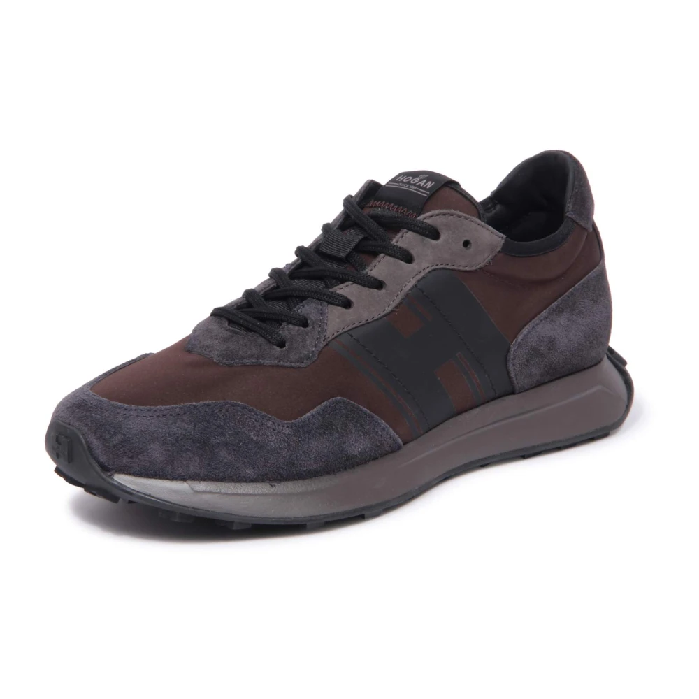 Hogan H601 Allacciato H 1US Heren Schoenen Bruin